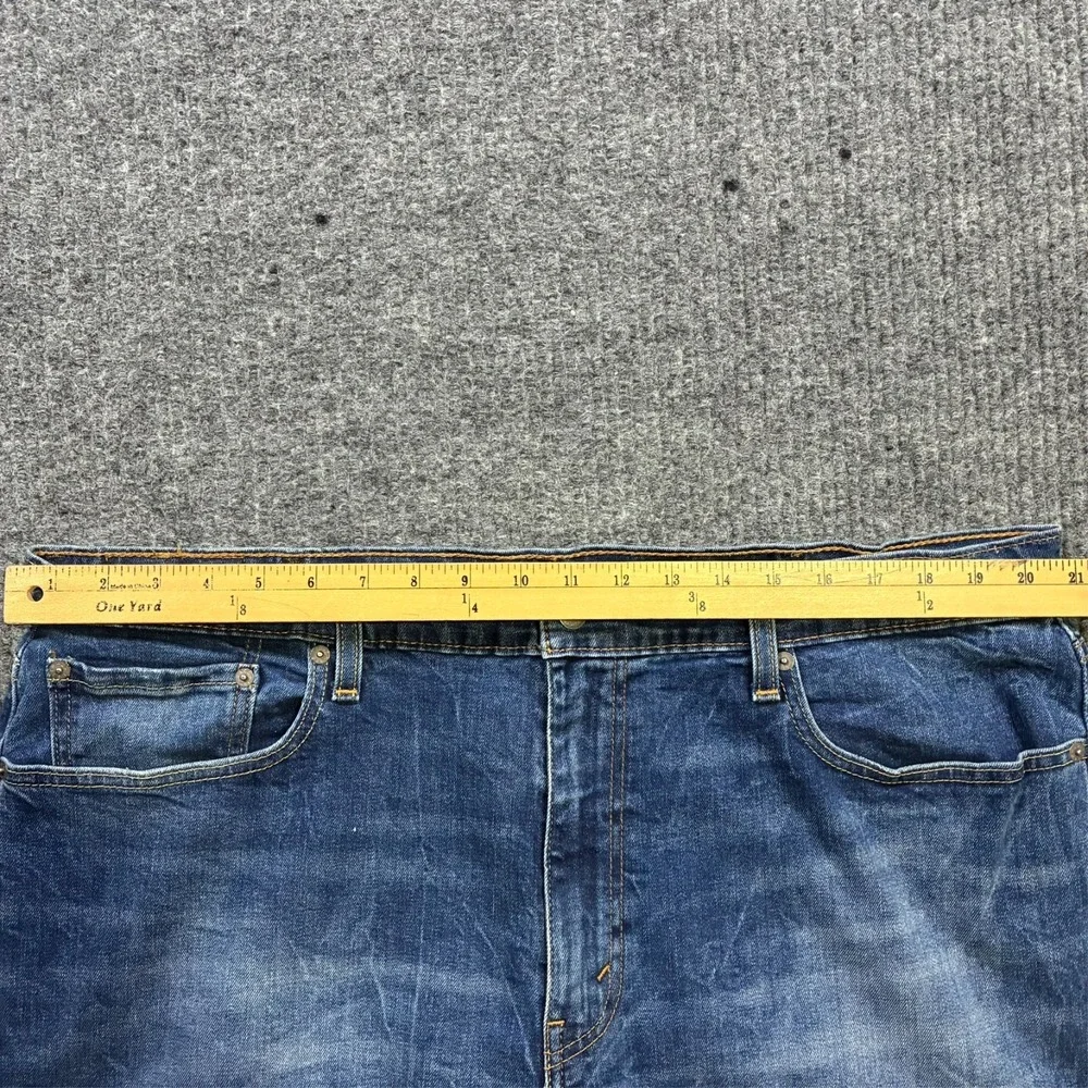 Levi's‎ 502 Mens Tapered Jeans Size 40x30 Blue Denim Regular Fit High Rise